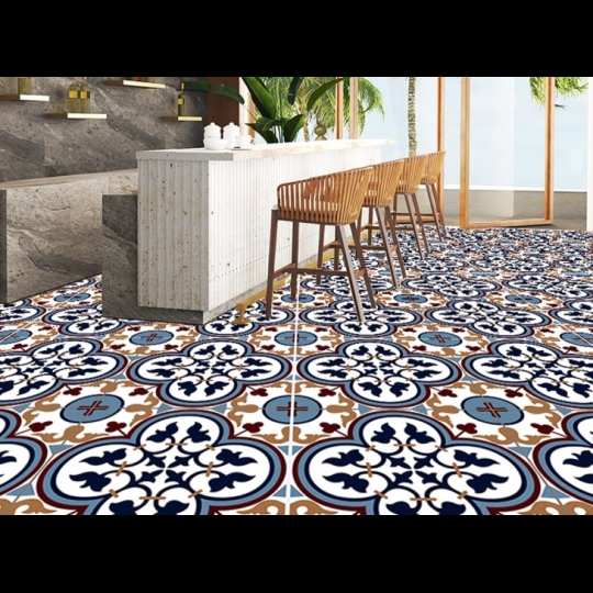 Gạch bông giả cổ 40x40 đá LX40-5