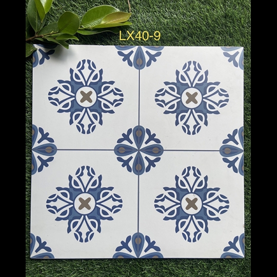 Gạch bông giả cổ 40x40 đá LX40-8