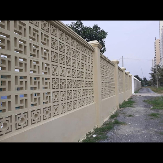 Gạch bông gió xám-2
