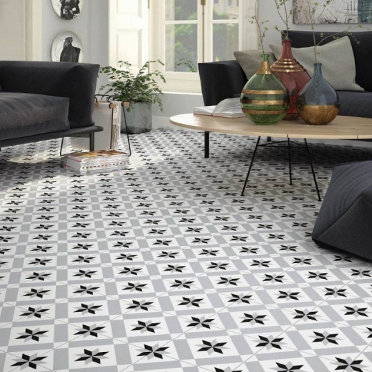 Gạch bông men 20x20 DC260