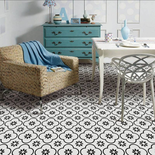 Gạch bông men 30x30 đơn giản