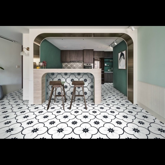 Gạch bông men giả cổ 40x40 MGB4007