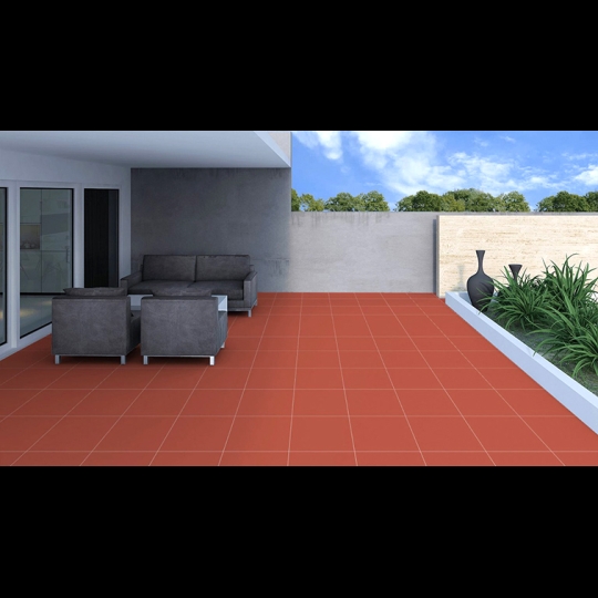Gạch cotto Kinh Bắc 40x40 phủ men đỏ