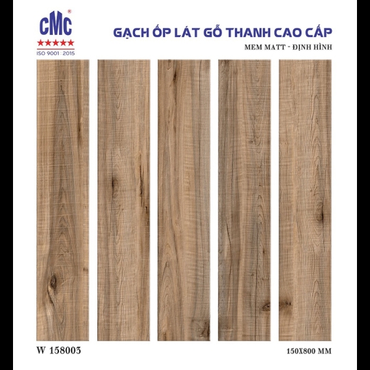 Gạch giả gỗ CMC 15x80 W158003
