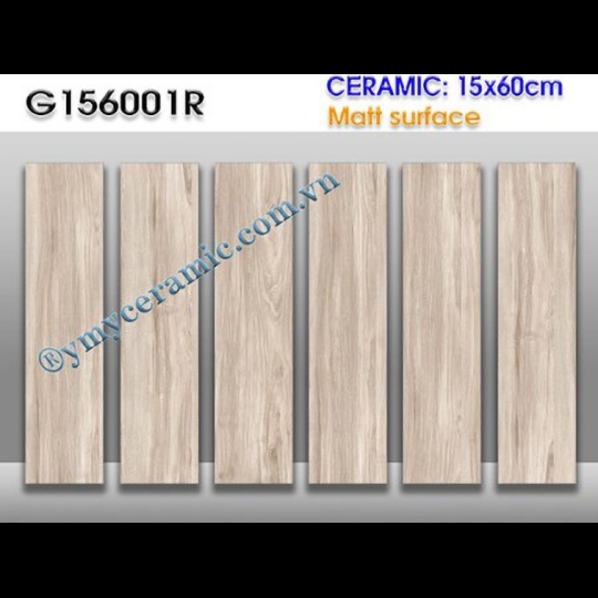 Gạch giả gỗ Ý Mỹ 15x60 G156001R