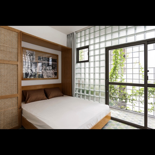 Gạch kính Indonesia trắng mờ