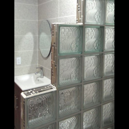 Gạch kính lấy sáng Indonesia  bọt biển 19x19