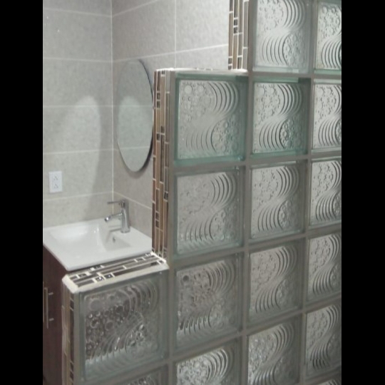 Gạch kính Trung Quốc hoa văn bọt biển