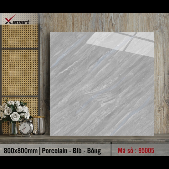 Gạch lát nền giá rẻ 800x800 Catalan 95005