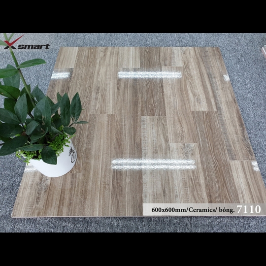 Gạch lát nền giả gỗ Catalan 60x60 71010