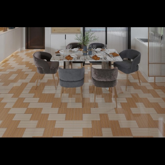 Gạch lát nền giả gỗ Ý Mỹ 60x60 Y6023