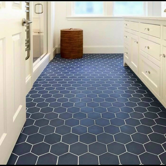 Gạch lục giác giá rẻ 20x23 đơn 1 màu LG-003M