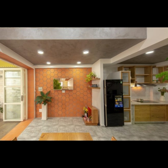 Gạch lục giác giá rẻ 20x23 đơn 1 màu LG-004M