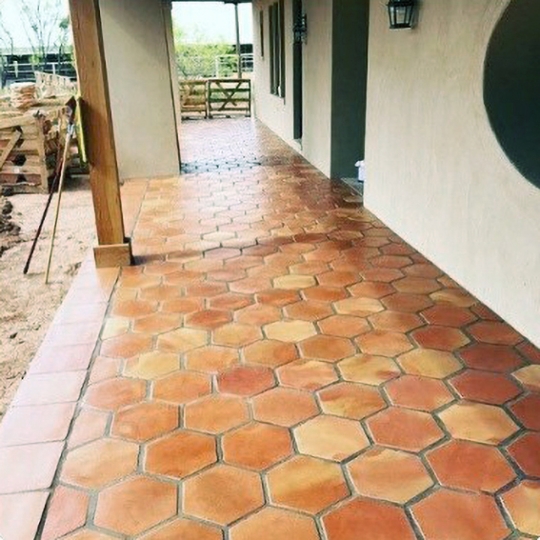 Gạch lục giác giá rẻ 20x23 đơn 1 màu LG-010M