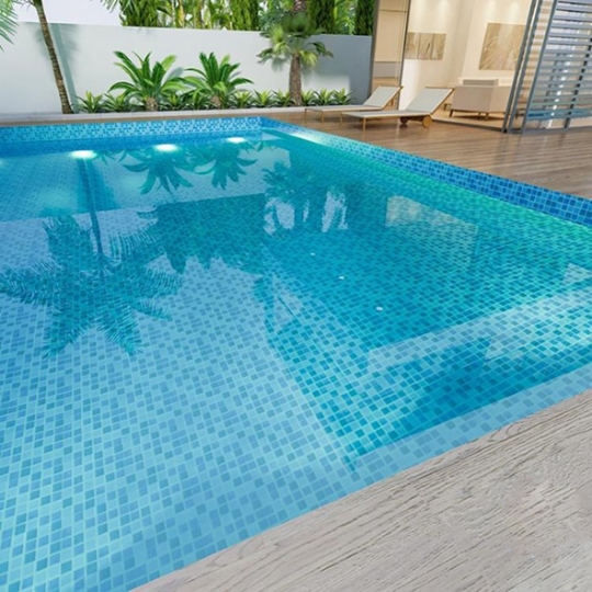 Gạch mosaic gốm men rạn 48082
