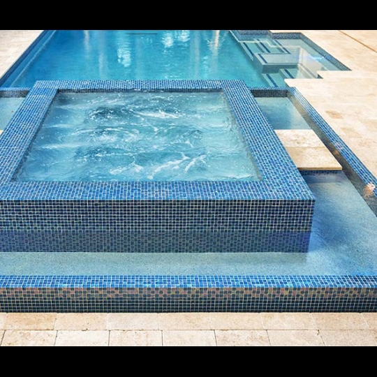 Gạch mosaic gốm men rạn 48083