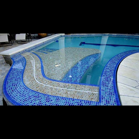 Gạch mosaic gốm men rạn 48084