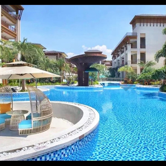 Gạch mosaic ốp hồ bơi 24001