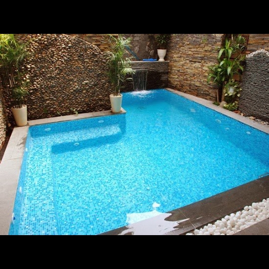 Gạch mosaic ốp hồ bơi 25010