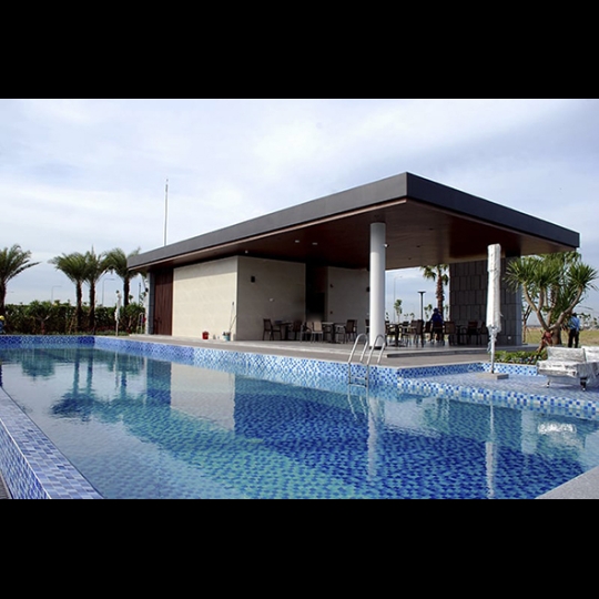 Gạch mosaic ốp hồ bơi 48051