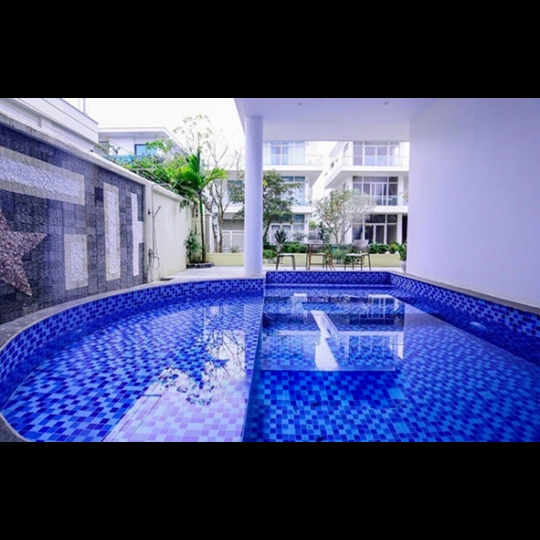 Gạch mosaic ốp hồ bơi 48051