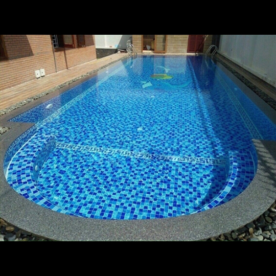 Gạch mosaic ốp hồ bơi 48052