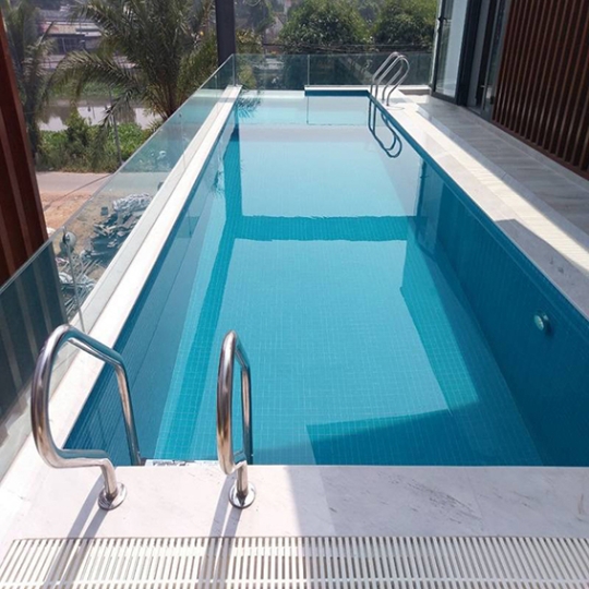Gạch mosaic ốp hồ bơi 48055