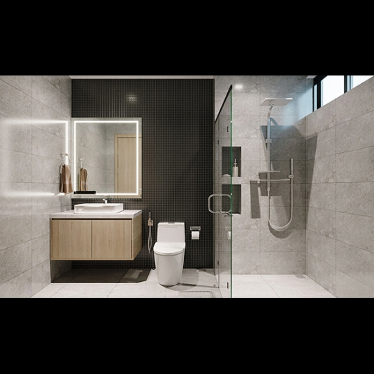 Gạch mosaic ốp hồ bơi 48057