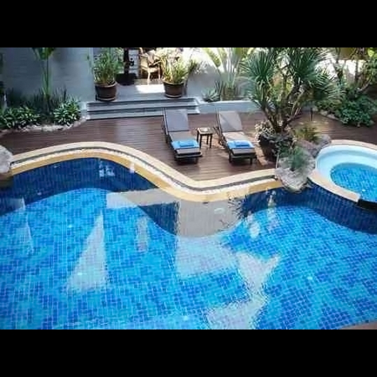 Gạch mosaic ốp hồ bơi 48059