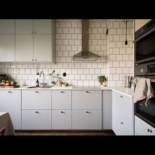 Gạch thẻ vuông trắng mờ phẳng 15x15