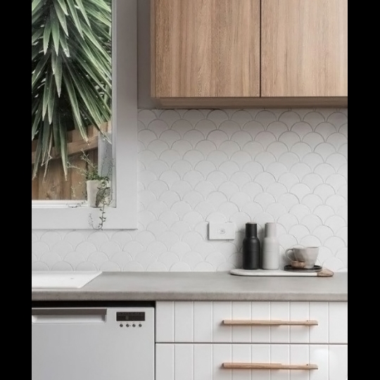 Gạch trang trí 30x60  vảy cá trắng  TTP3620