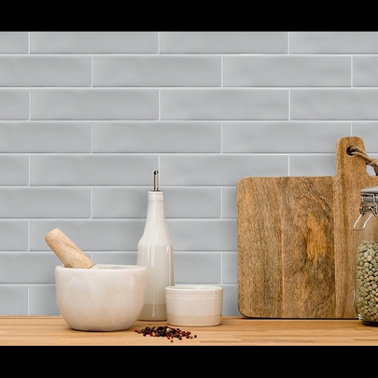 Gạch trang trí 3D 30x60 men siêu bóng xám