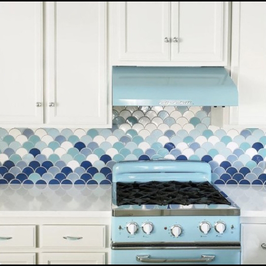 Gạch trang trí vảy cá 30x30 LXW30-21