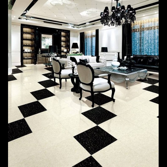 Gạch Trung Quốc 60x60 mạng nhện đen