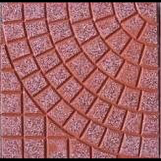 Gạch vỉa hè 40x40 QP3 màu đỏ