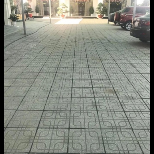 Gạch vỉa hè  màu xám 40x40 QP2