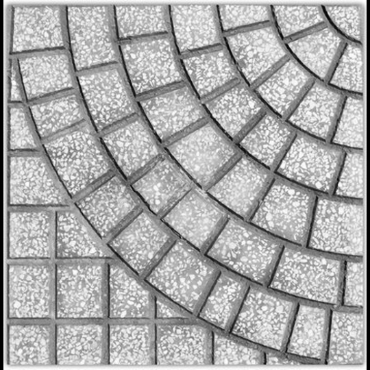 Gạch vỉa hè màu xám 40x40 QP3 