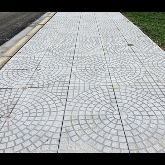 Gạch vỉa hè màu xám 40x40 QP3 