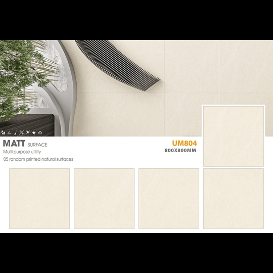 Gạch lát nền Viglacera 80x80 UM804 mờ 