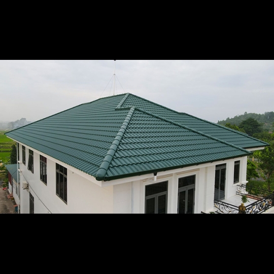 Ngói màu Nippon hoa văn trơn GS05