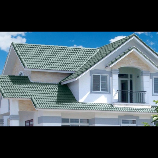 Ngói màu Nippon hoa văn trơn GS05