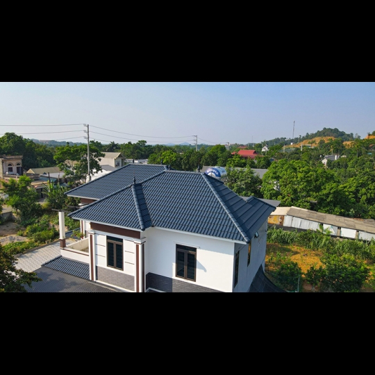 Ngói màu Nippon hoa văn trơn GS06