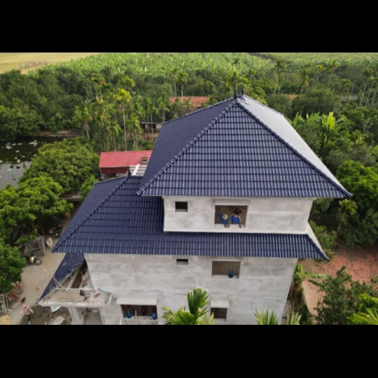 Ngói màu Nippon không hoa văn GST06