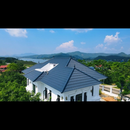 Ngói màu Nippon không hoa văn GST12