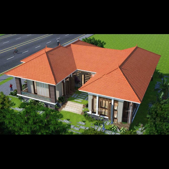 Ngói màu Sunrise vẩy sần DNP 02