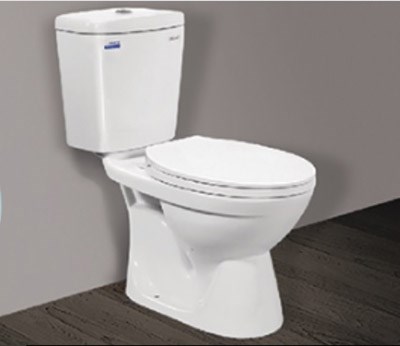 Bồn cầu 2 khối Ceravi C306KL (Tặng Lavabo)