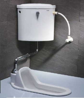 Bồn cầu xổm Caesar CT1250