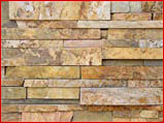 Đá chẻ ghép vàng HL3E-13