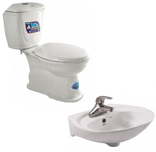 Combo bộ nhà tắm giá rẻ 4 món