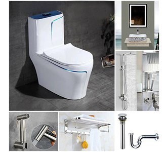 Combo thiết bị vệ sinh cao cấp giá rẻ V03
